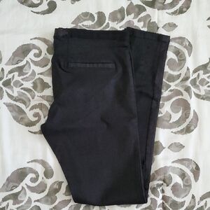 Caribbean Queen Faux Leather Moto Black Pants